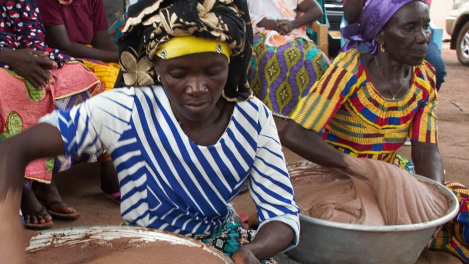 Baratage Beurre de karitÃ© brut coopÃ©rative Coopake Burkina Faso